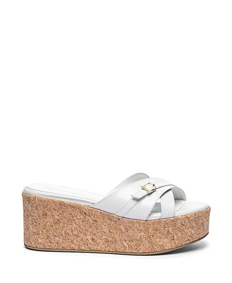 Women's Leather Wedge