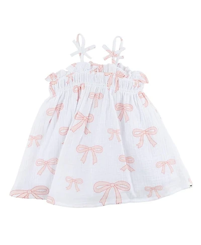 oh baby! Girls' Big Bows Brandie Dress