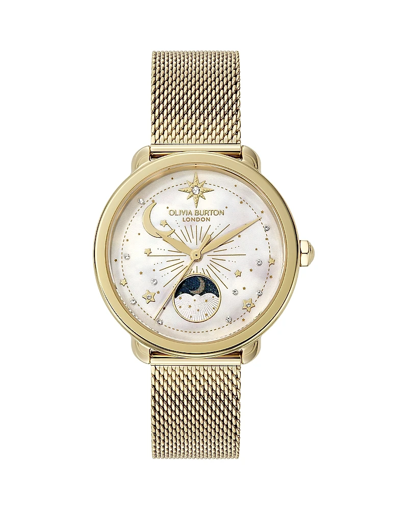 Olivia Burton Moonphase Watch, 34mm