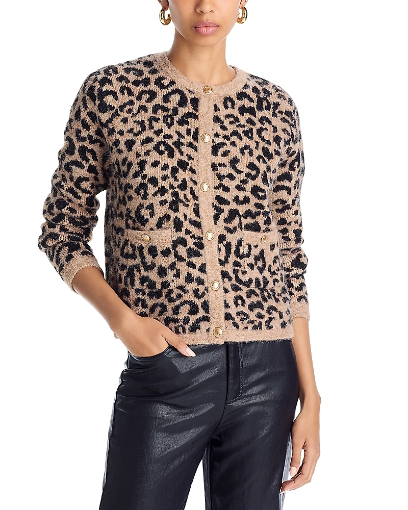 Aqua Leopard Cardigan - Exclusive