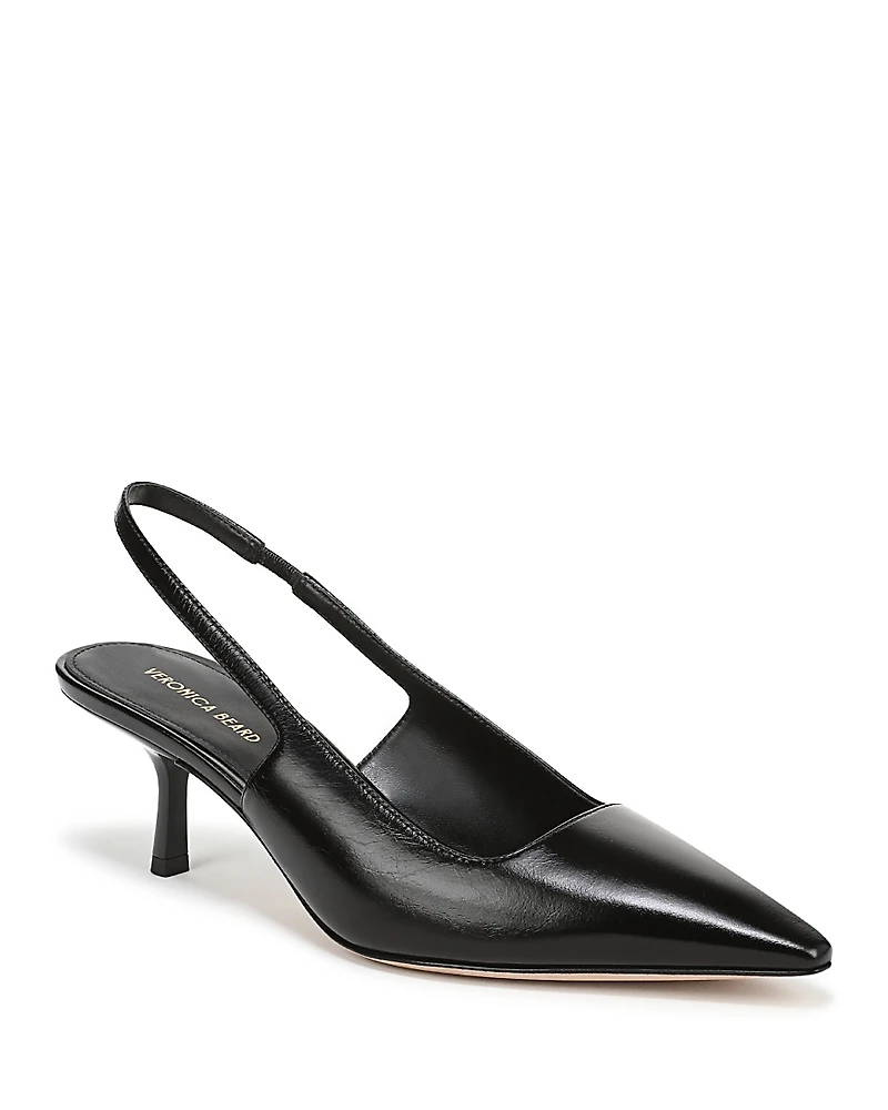 Veronica Beard Women's Cashel Pointed Slingback Pumps