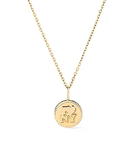 Ana Luisa Solid Gold Nyc Charm Necklace