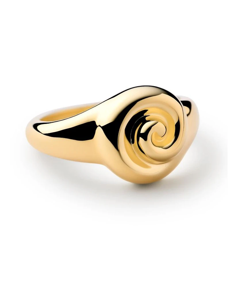 Ariel Gold Signet Ring