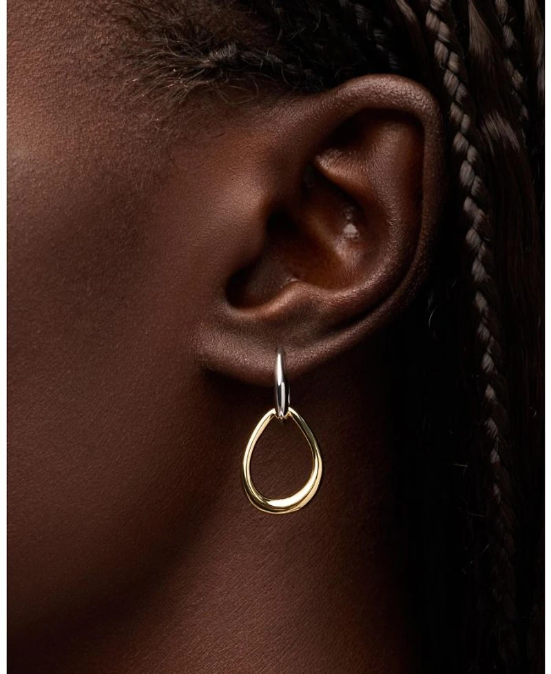 Gold Sage Drop Earrings