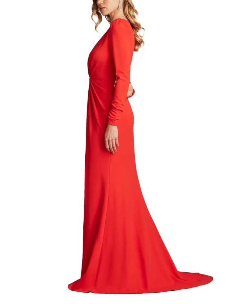 Bates Twist-Front Gown