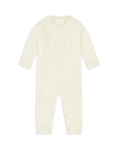 Bloomie's Baby Unisex Classic Cable Cashmere Coverall, - Exclusive
