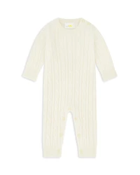 Bloomie's Baby Unisex Classic Cable Cashmere Coverall, - Exclusive