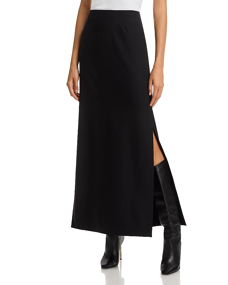Lafayette 148 New York Side Slit Maxi Skirt