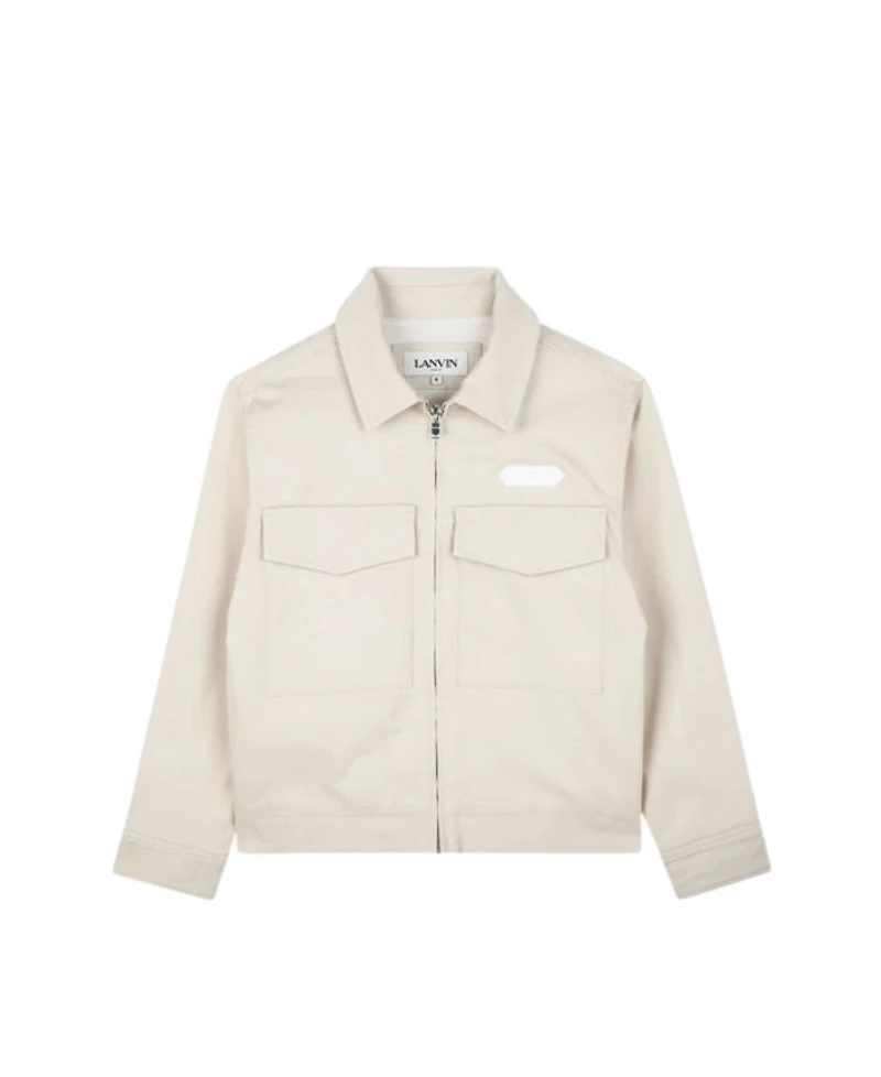Boys' Embroidered Cotton Jacket - Little Kid, Big Kid
