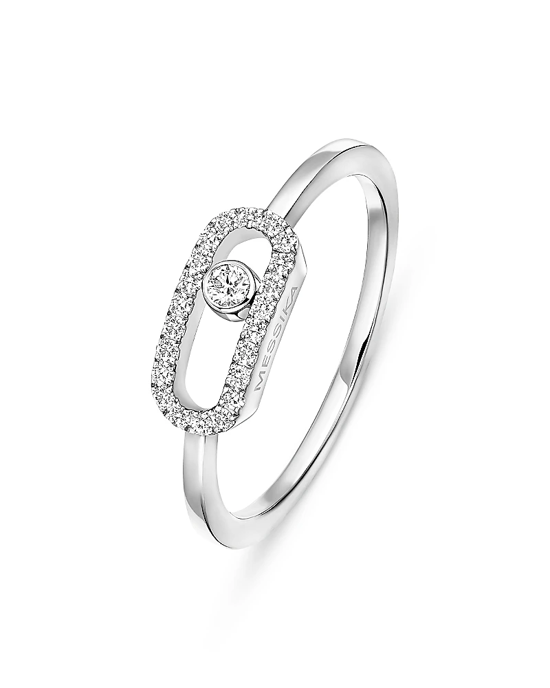 Messika Diamond Move Uno Half Pave Ring