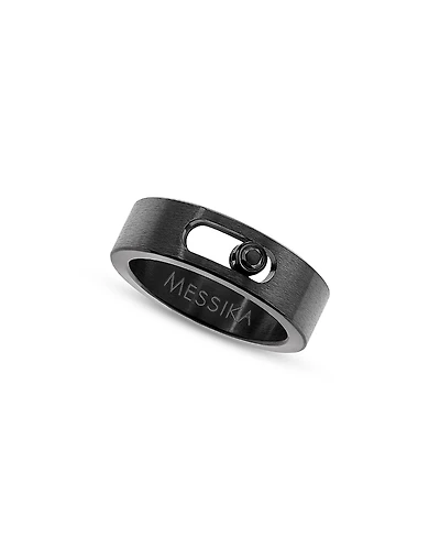 Messika Diamond Move Titanium Total Black Small Ring
