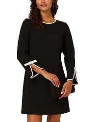 Adrianna Papell Crepe Bow Dress