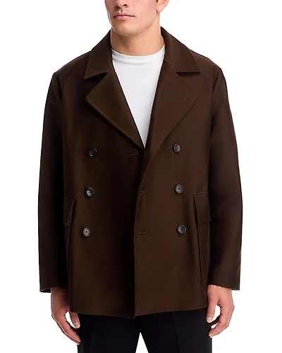 Vince Peached Cotton Peacoat