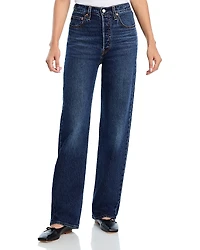 Levi's High Rise Straight Leg Jeans