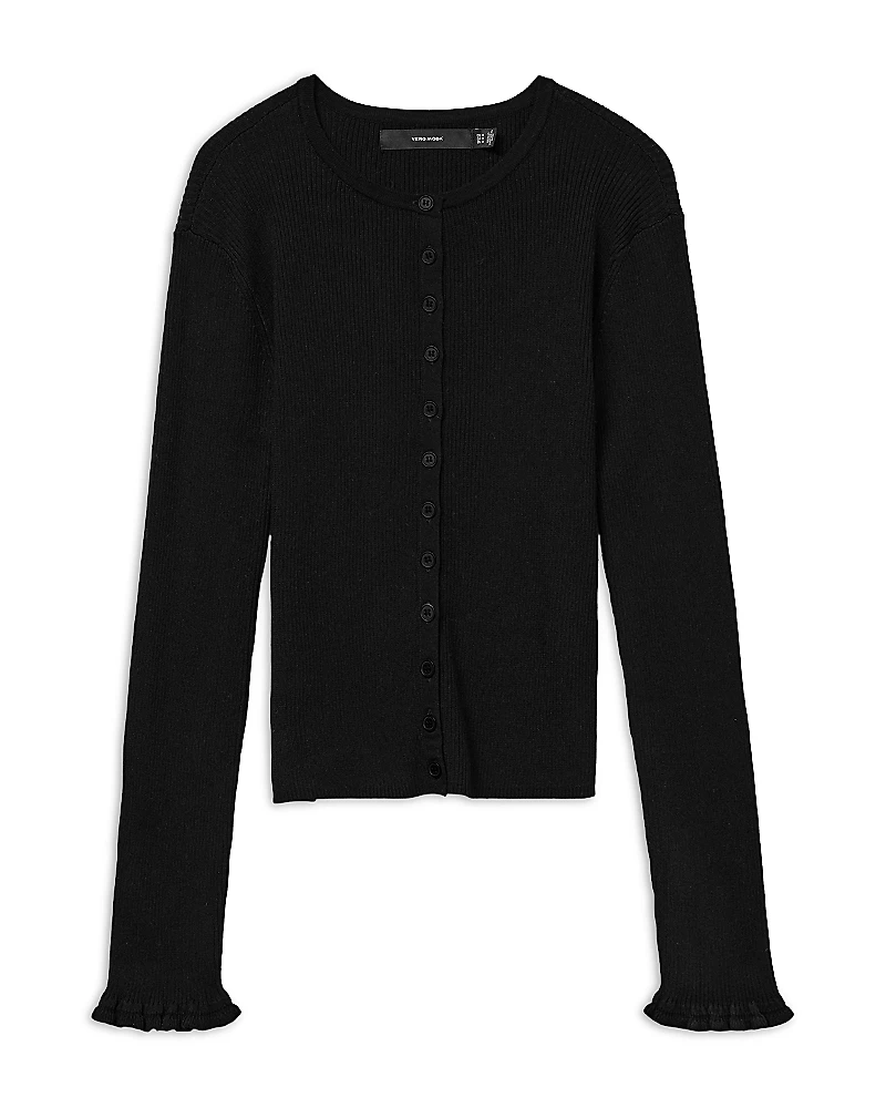 Vero Moda Ruffled Cuff Cardigan