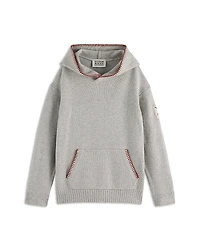 Scotch & Soda Boys' Relaxed Fit Embroidered Hoodie - Big Kid