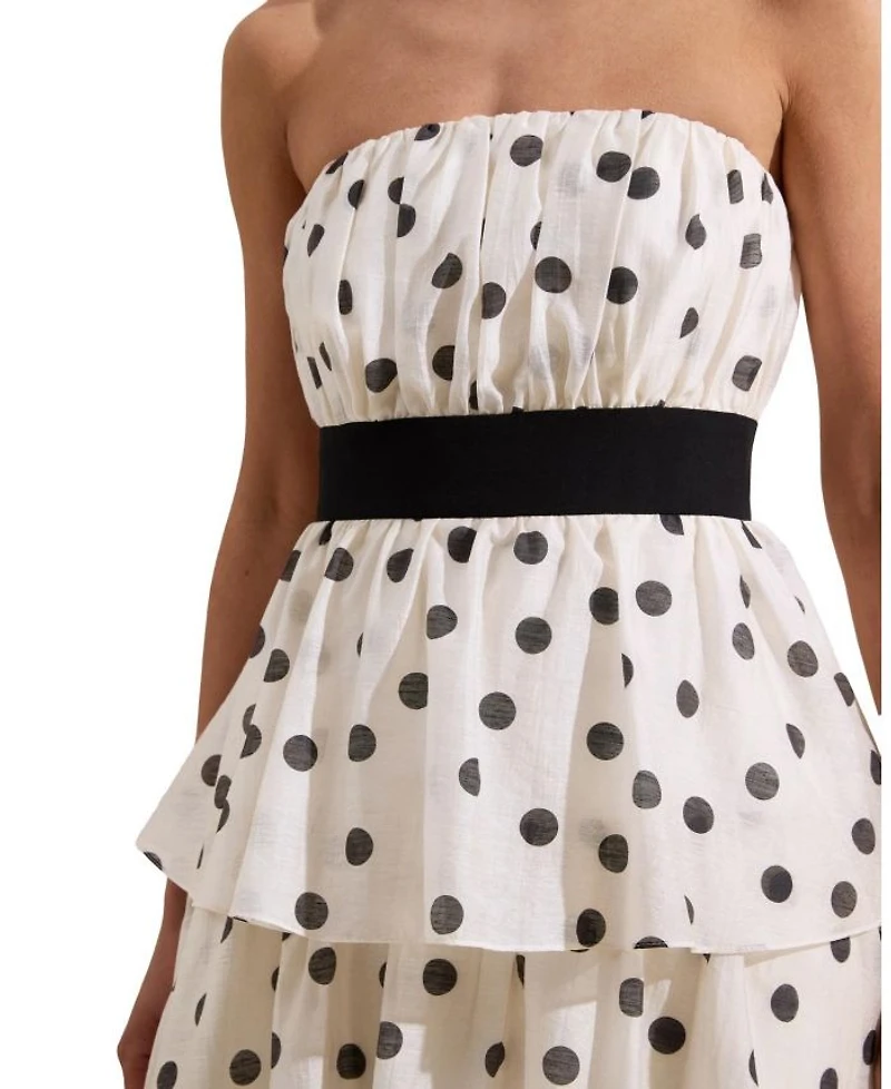 Claudia Print Tiered Dress