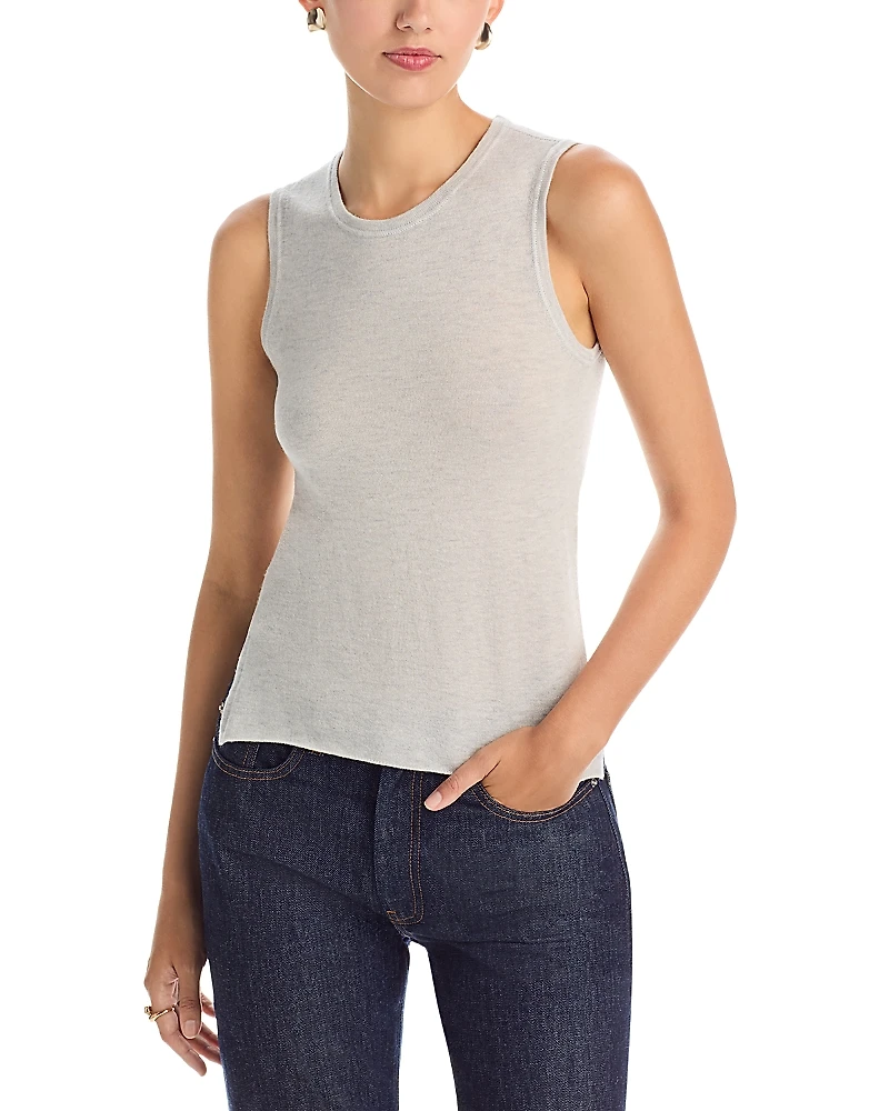 Majestic Filatures Crewneck Sleeveless Top