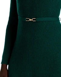 The Leith V Neck Cashmere Dress