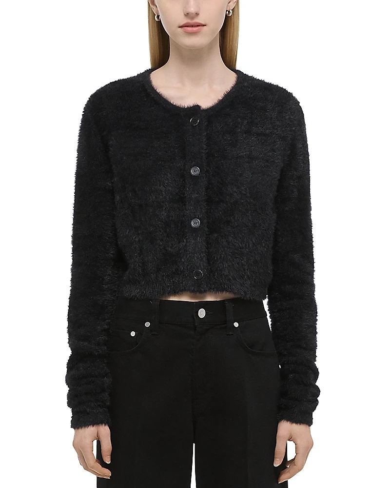 Helmut Lang Cropped Cardigan Sweater
