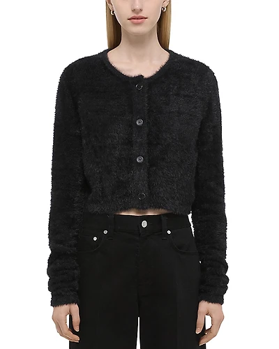 Helmut Lang Cropped Cardigan Sweater