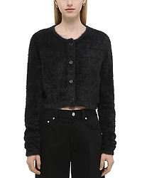 Helmut Lang Cropped Cardigan Sweater