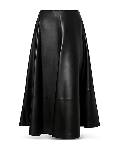 Altuzarra Varda Leather Skirt
