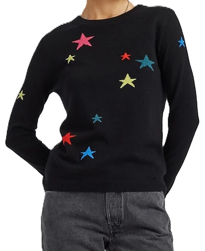 Chinti & Parker Women's Wool Cashmere Star Sweater