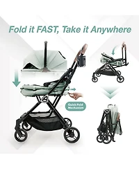 Tinker Small Detachable with Compact Buggy for Cats & Small Dogs Pet Stroller