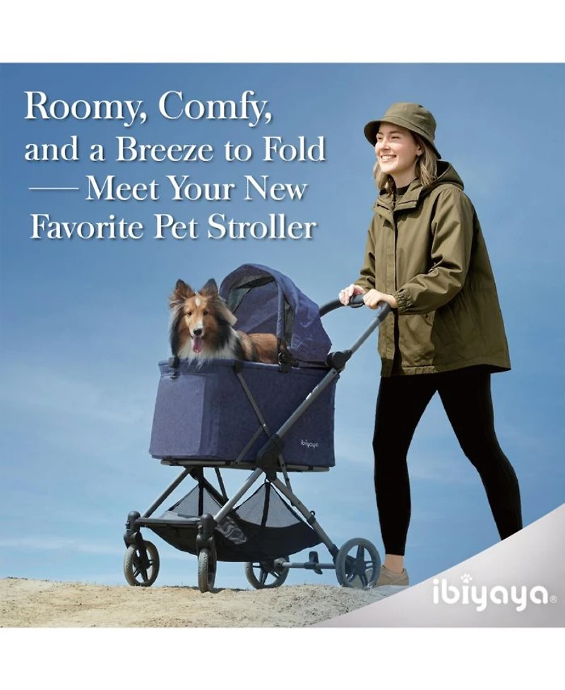 Maxi Deep Carriage with Puncture-Free Rubber Wheels