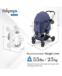 Maxi Deep Carriage with Puncture-Free Rubber Wheels