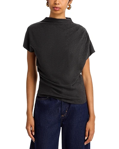 Line & Dot Walker Draped Top