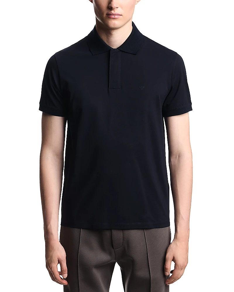 Emporio Armani Travel Essentials Pique Polo Shirt