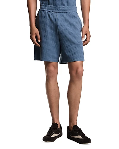 Emporio Armani Woven Effect Jacquard Shorts