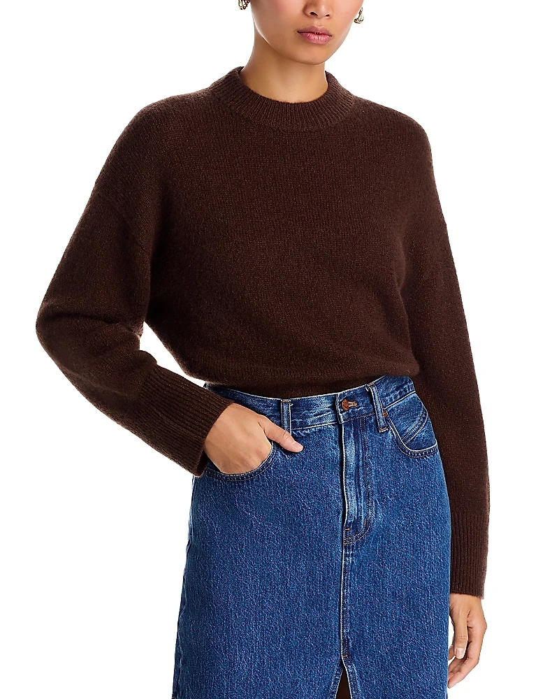Rails Miranda Cashmere & Silk Crewneck Sweater