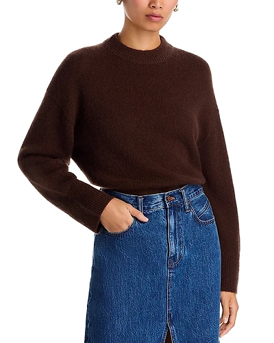 Rails Miranda Cashmere & Silk Crewneck Sweater