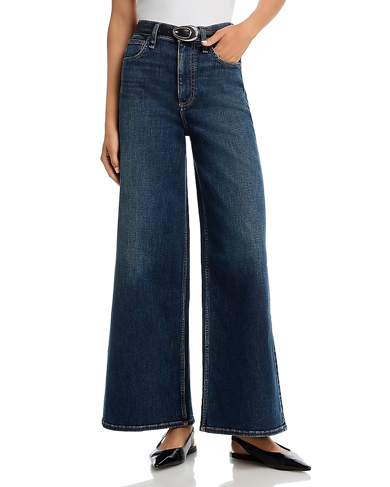 rag & bone Flexi Sofie High Rise Wide Leg Jeans