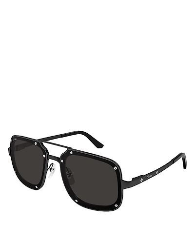 Cartier Pilot Sunglasses, 58mm