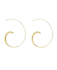 Ottoman Hands Aegina Pull Through Hoop Earrings