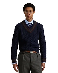 Polo Ralph Lauren Wool Cashmere Cricket Sweater