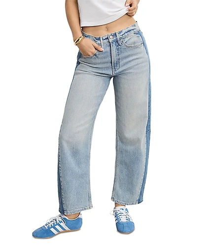 Good American Standard Barrel Jeans