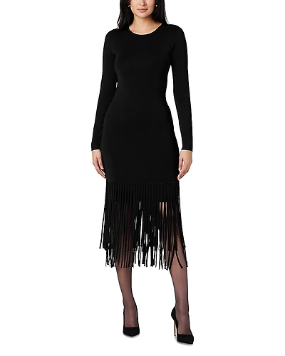 Toccin Darby Fringe Midi Dress
