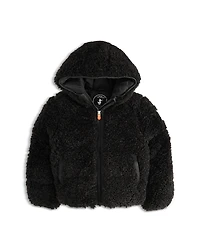 Save The Duck Girls' Kenda Faux Shearling Jacket - Little Kid, Big Kid