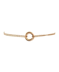 Pre-Owned Cartier Trinity Chain Bracelet 18K Tricolor Gold