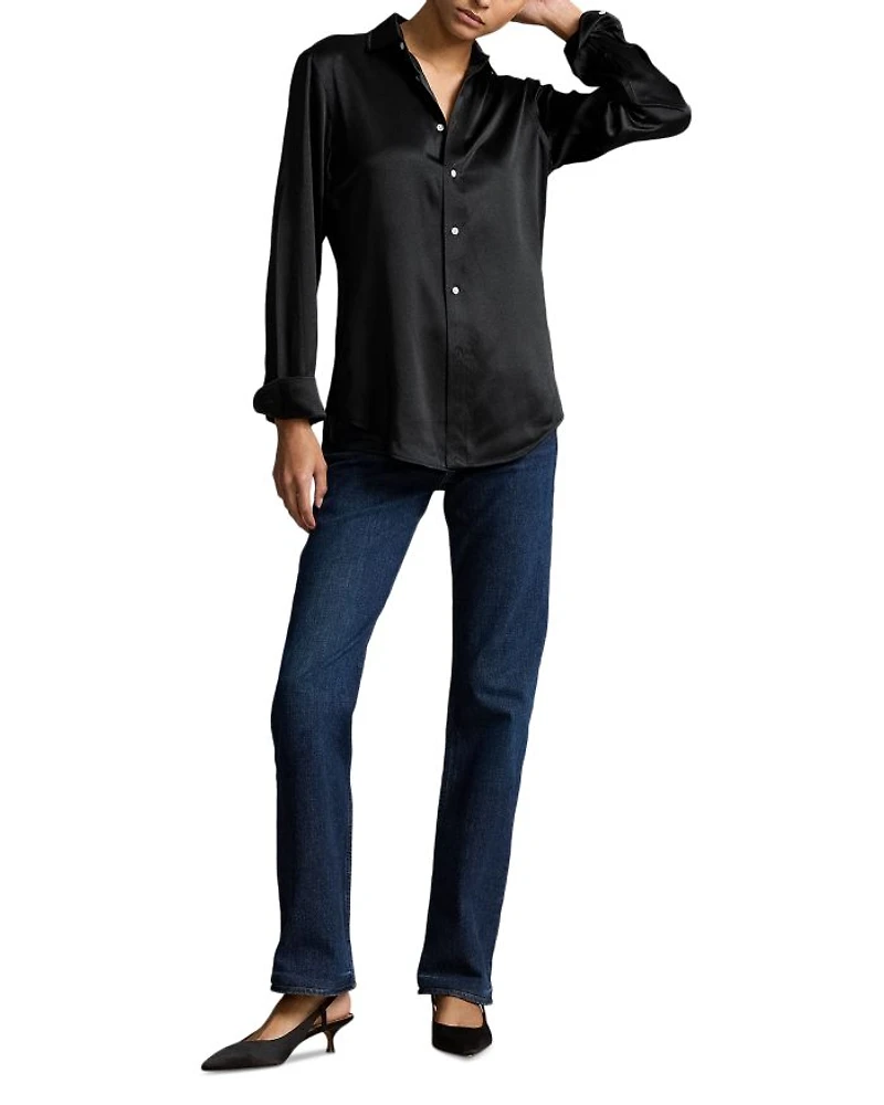 Silk Long Sleeve Shirt