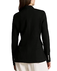 Knit Double Breasted Blazer