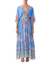 Camilla Silk Maxi Dress