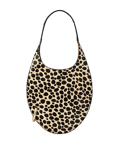 Tory Burch Pierced Calf Hair Handbag