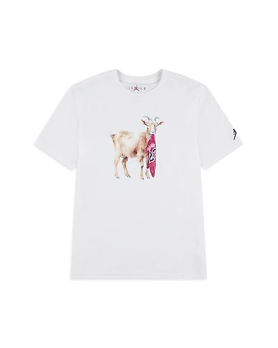Jordan Boys' Mj Flt Goat Short Sleeved Crewneck Tee - Big Kid