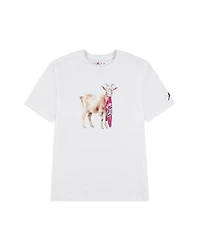 Jordan Boys' Mj Flt Goat Short Sleeved Crewneck Tee - Big Kid